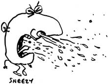 Allergy cartoon